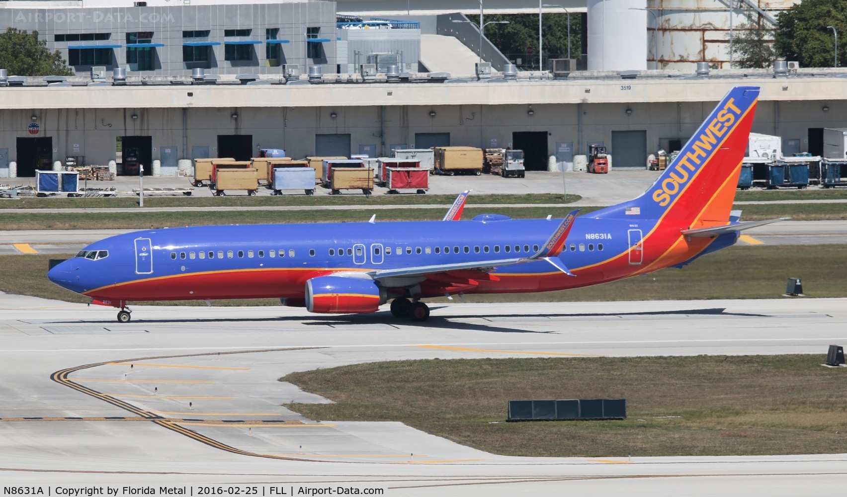 N8631A, 2014 Boeing 737-8H4 C/N 42385, Southwest