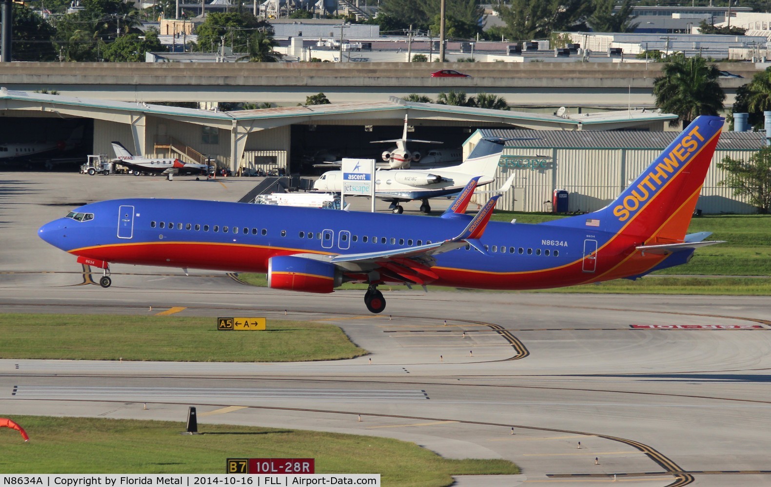 N8634A, 2014 Boeing 737-8H4 C/N 42522, Southwest