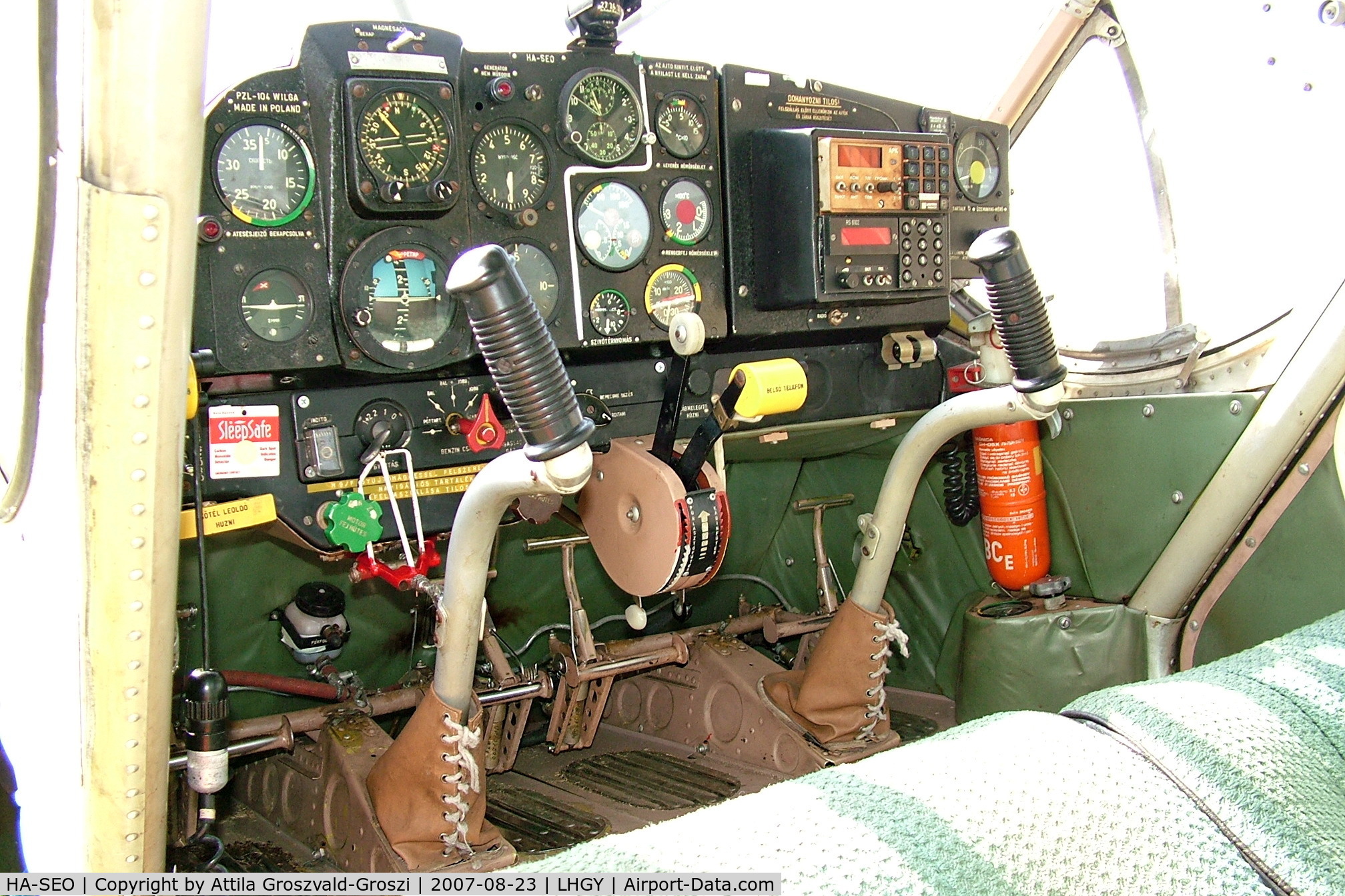 HA-SEO, 1988 PZL-Okecie PZL-104 Wilga-35A C/N 19880867, Gyöngyös-Pipishegy Airfield, Hungary