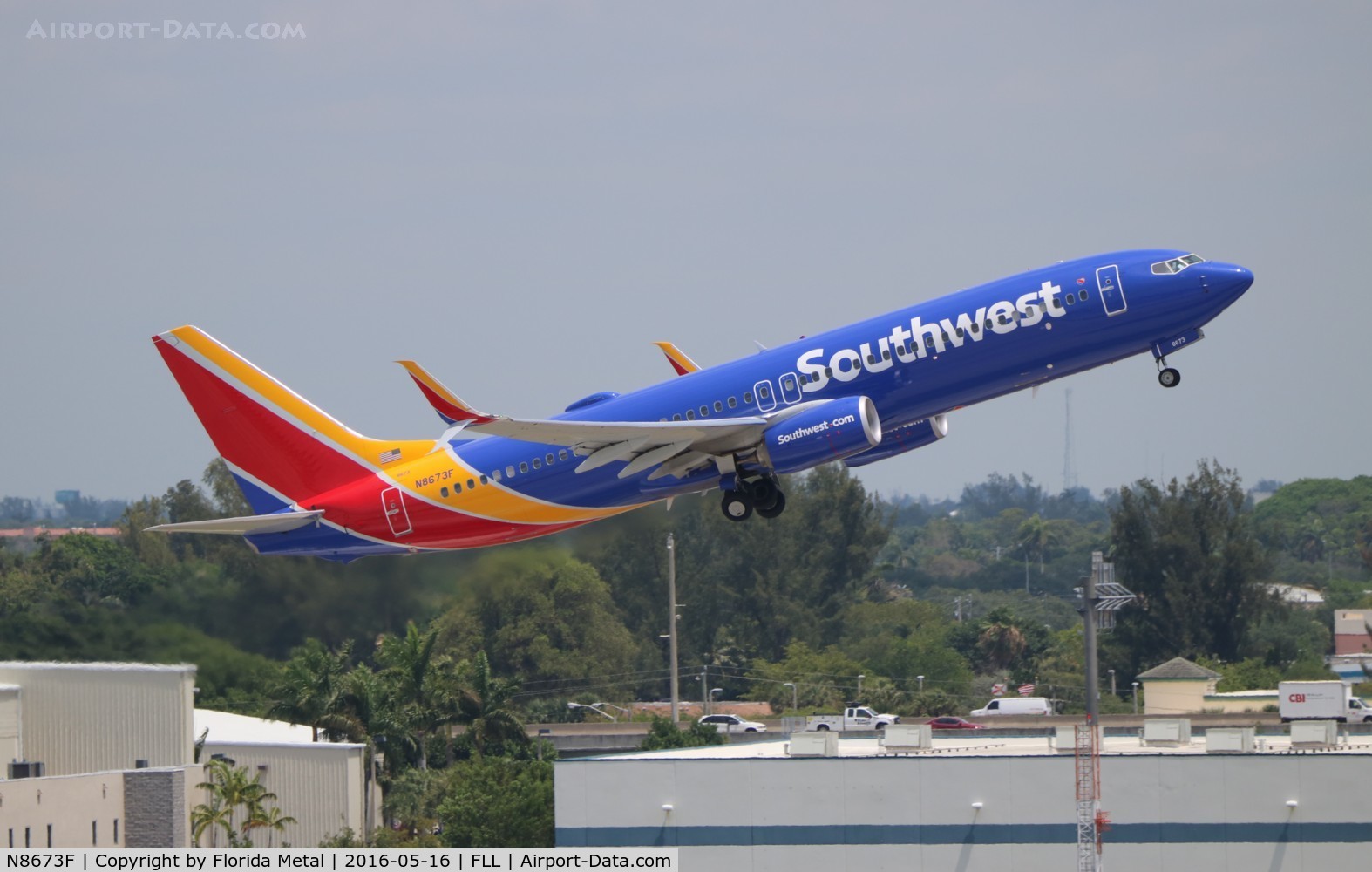N8673F, 2015 Boeing 737-8H4 C/N 36937, Southwest