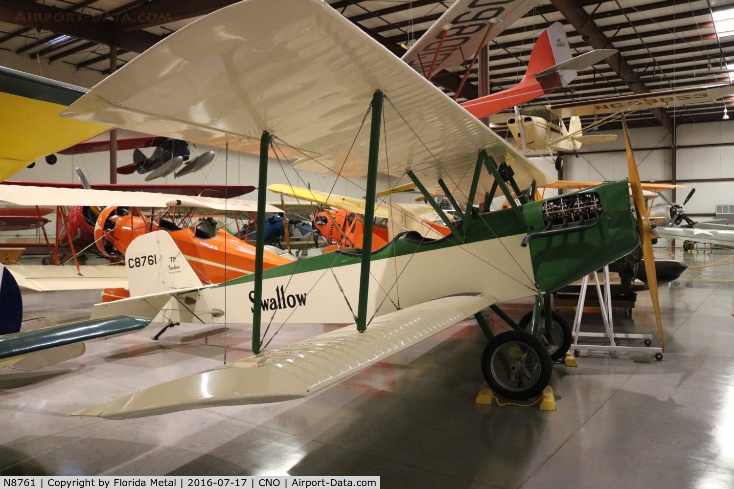 N8761, Swallow Airplane Manufacturing Co Swallow TP C/N 161, Swallow TP