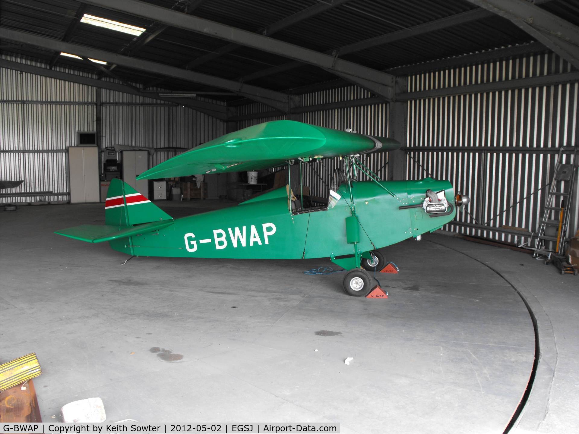 G-BWAP, 1995 Clutton-Tabenor Fred Series 3 C/N PFA 029-10959, Resident at Seething