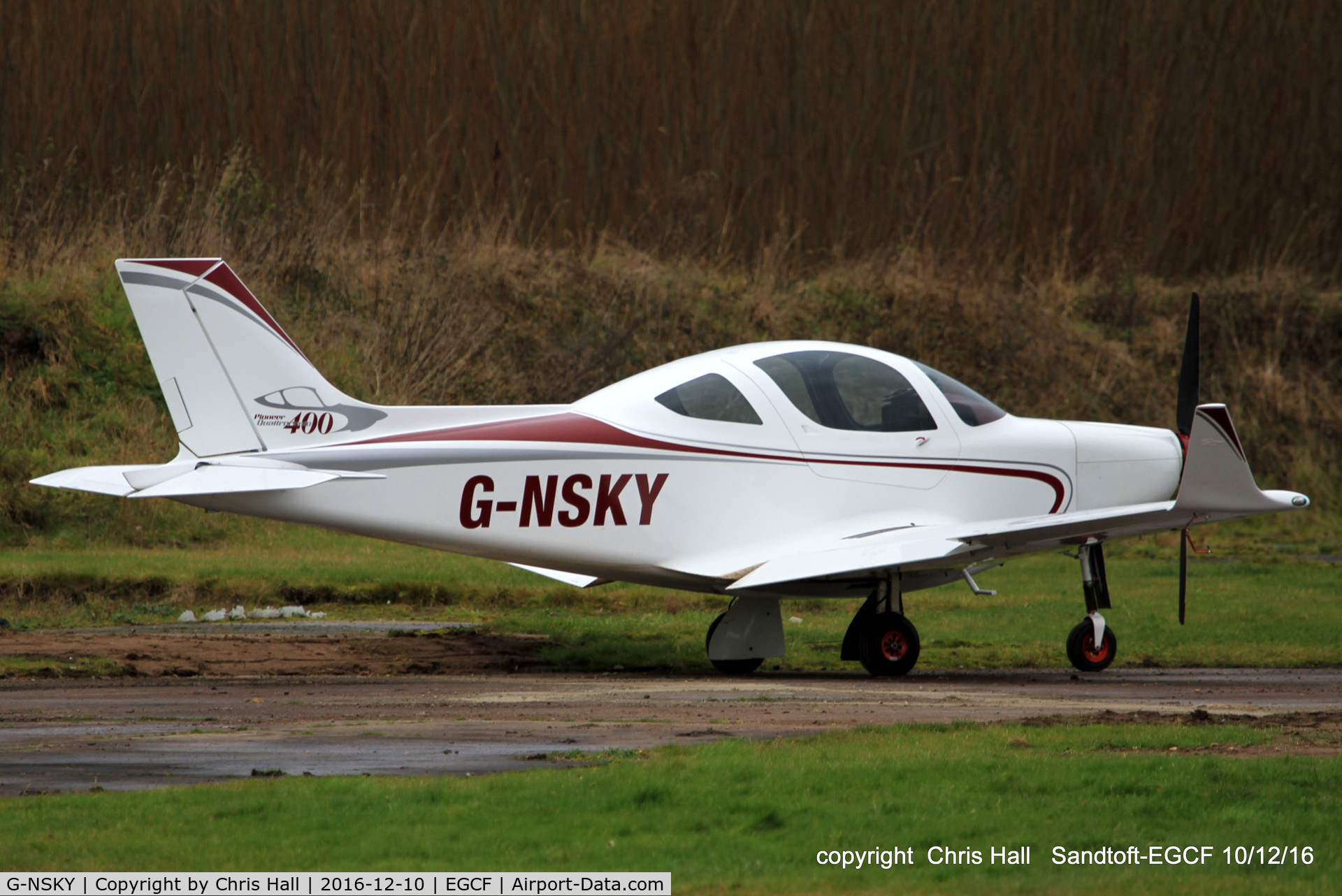 G-NSKY, 2016 Alpi Aviation Pioneer 400 C/N LAA 364-15236, at Sandtoft