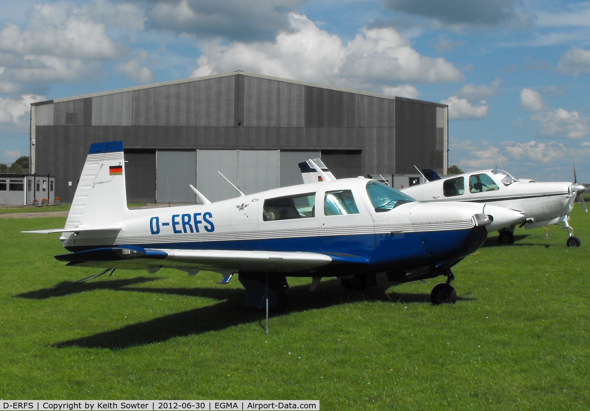 D-ERFS, Mooney M20J 201 C/N 24-1176, Visiting Fowlmere