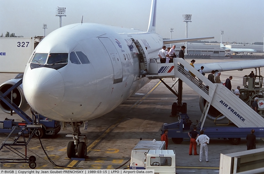 F-BVGB, 1974 Airbus A300B2-1C C/N 6, Air France from Teheran