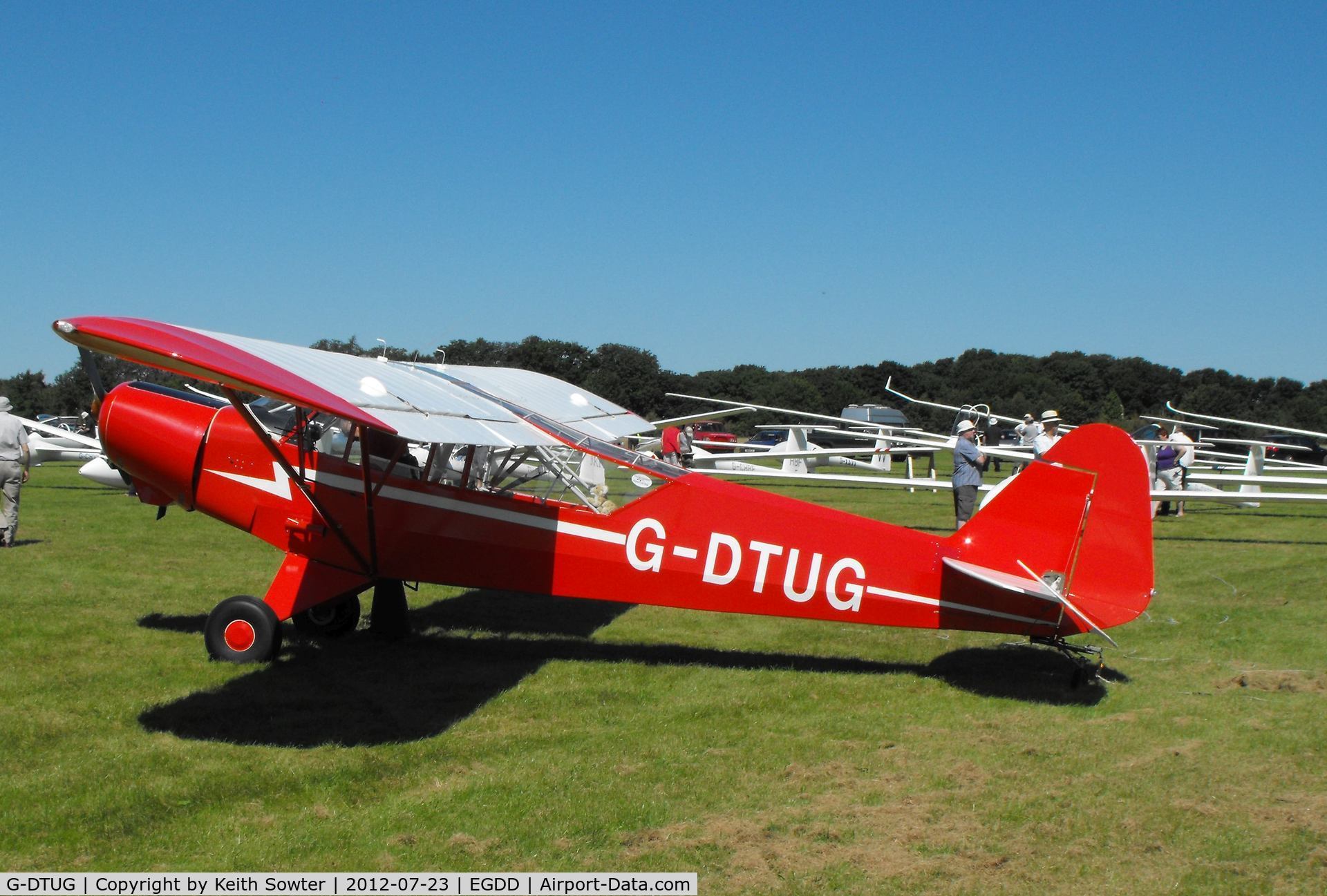 G-DTUG, 2004 Wag-Aero Super Sport C/N PFA 108-14026, Glider Tug