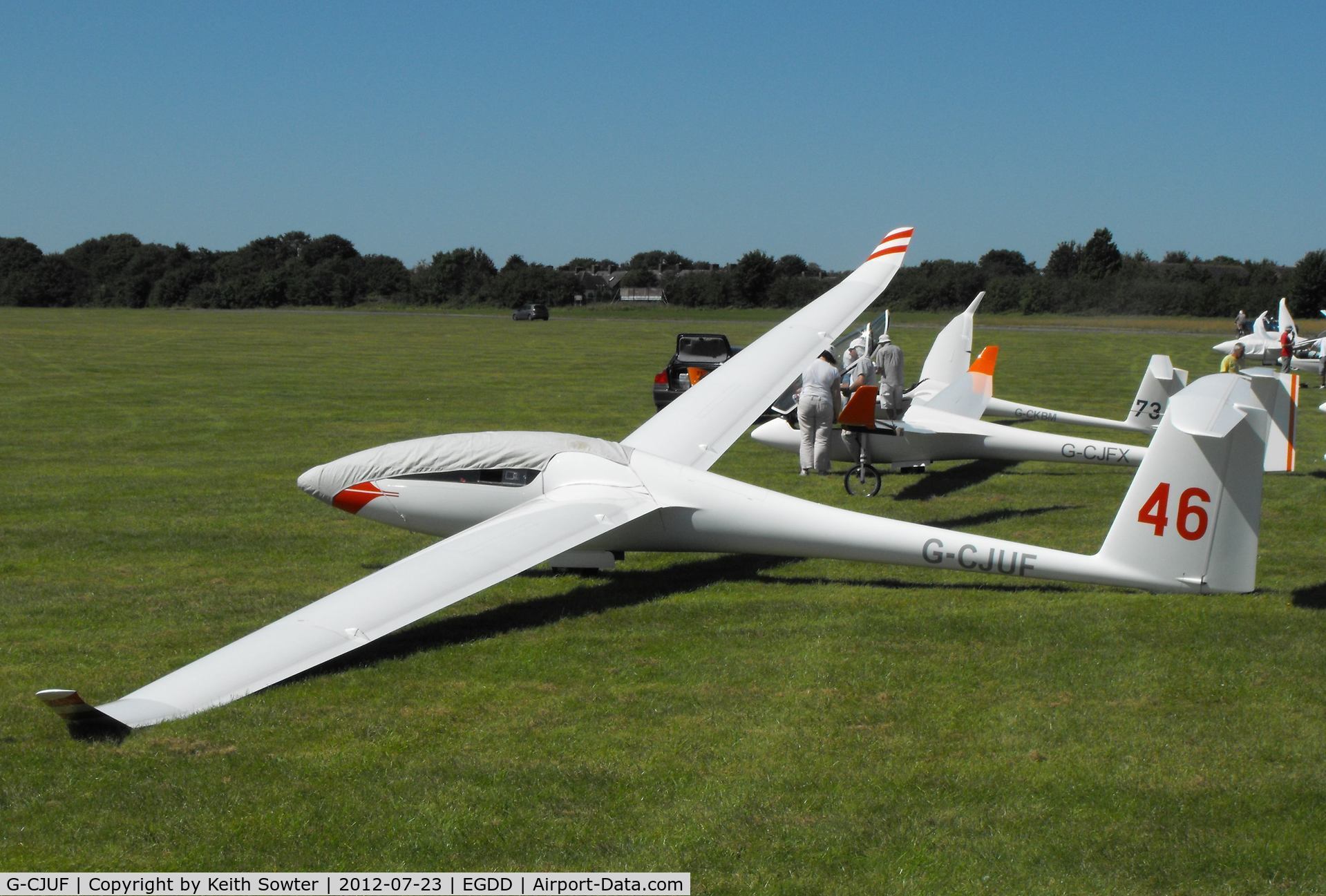 G-CJUF, 2000 Schempp-Hirth Ventus 2cT C/N 53, Gliding competitor