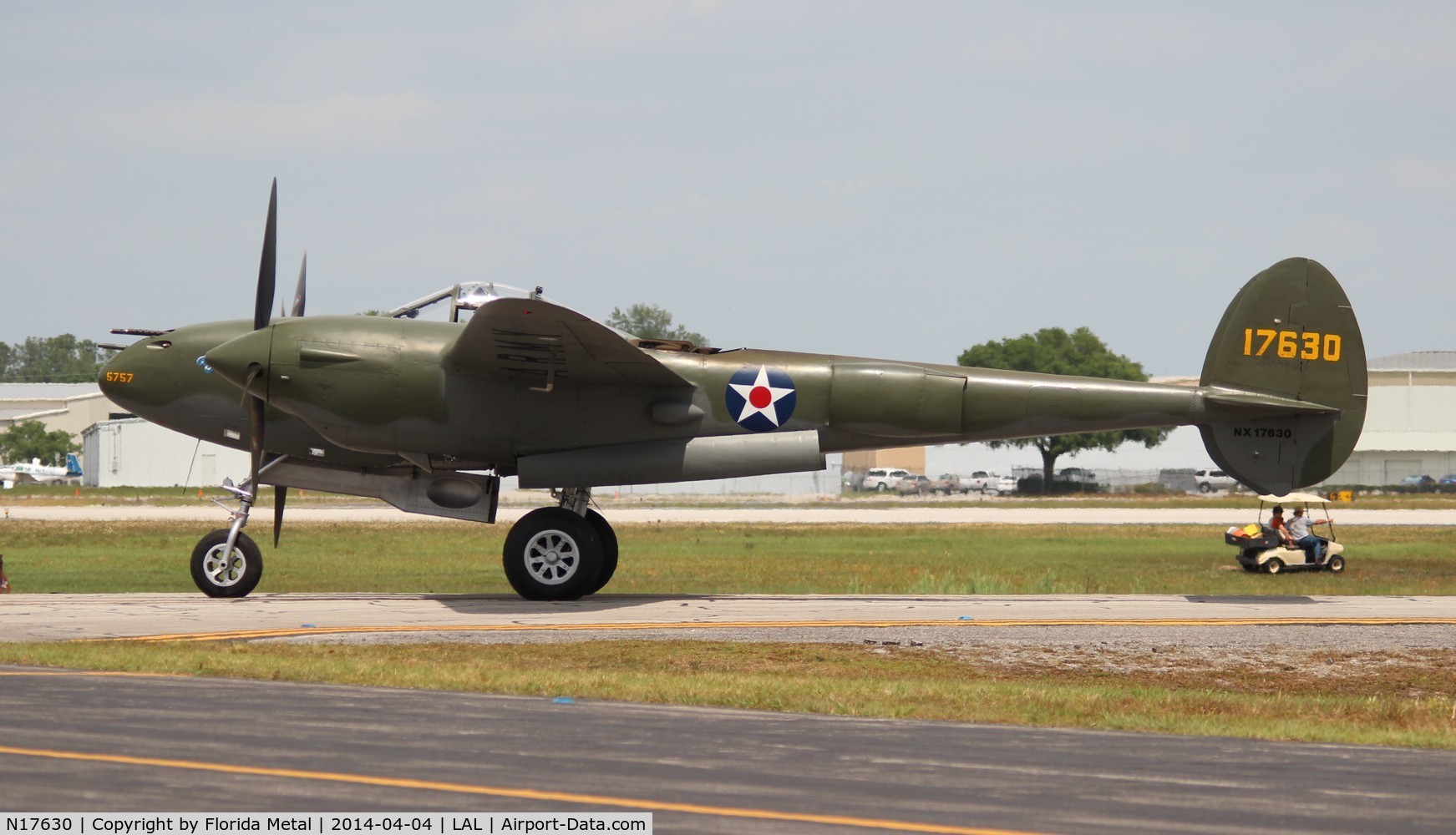 N17630, 1941 Lockheed P-38F C/N 41-7630 (222-5757), Glacier Girl