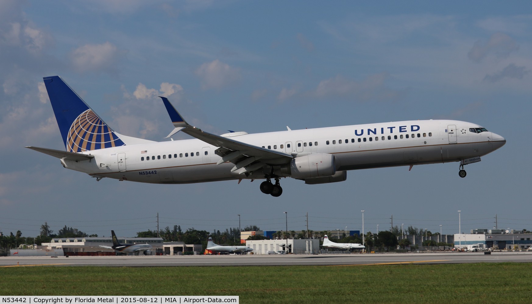 N53442, 2009 Boeing 737-924/ER C/N 33536, United