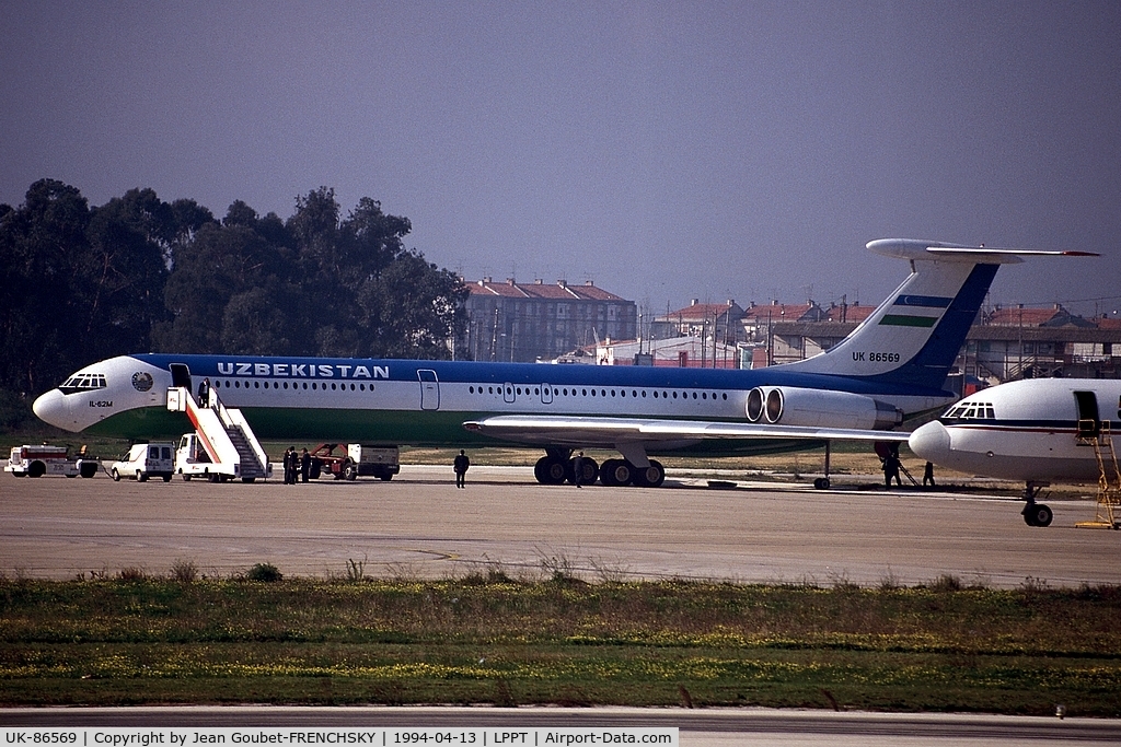 UK-86569, 1993 Ilyushin Il-62M C/N 1356234, Uzbekistan Government (VIP configuration)