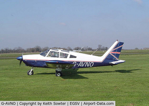 G-AVNO, 1967 Piper PA-28-180 Cherokee C/N 28-4105, Old Buckenham Airfield