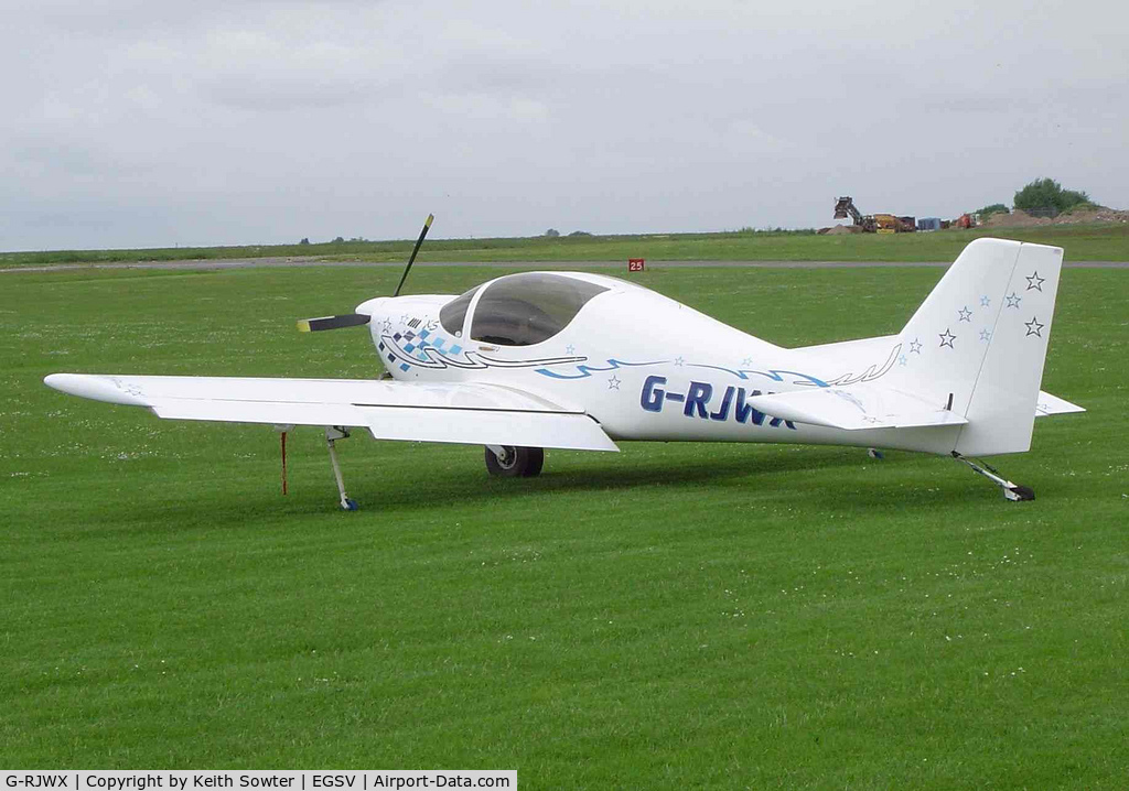 G-RJWX, 2001 Europa XS Monowheel C/N PFA 247-13197, Old Buckenham Airfield