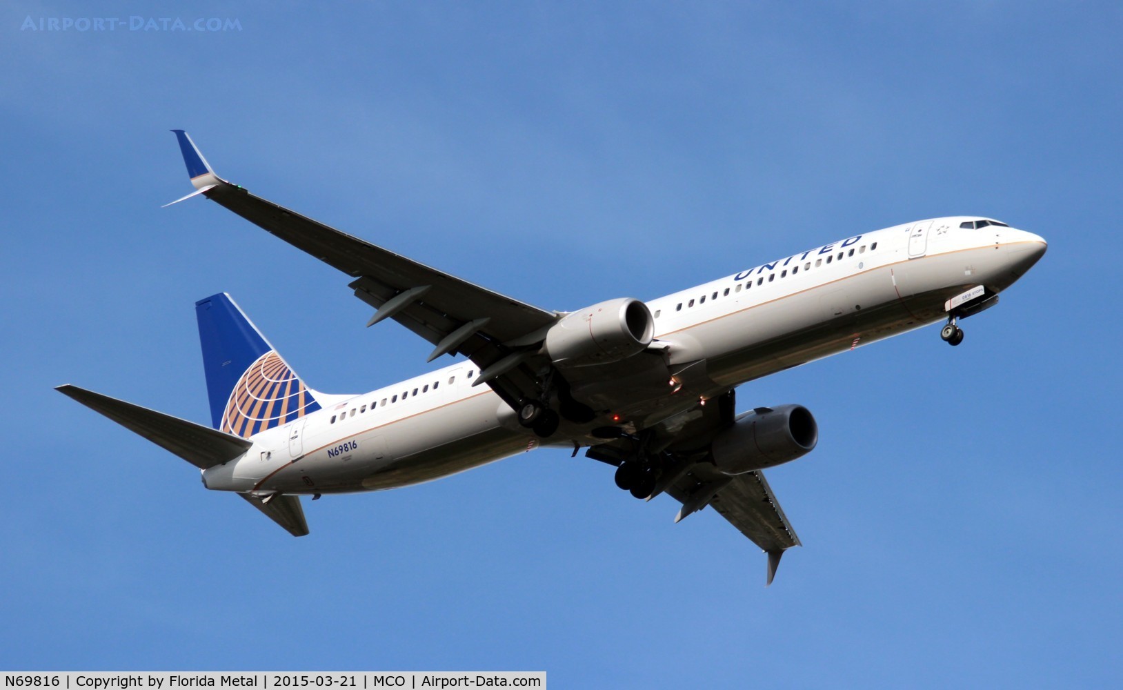 N69816, 2014 Boeing 737-924/ER C/N 42176, United