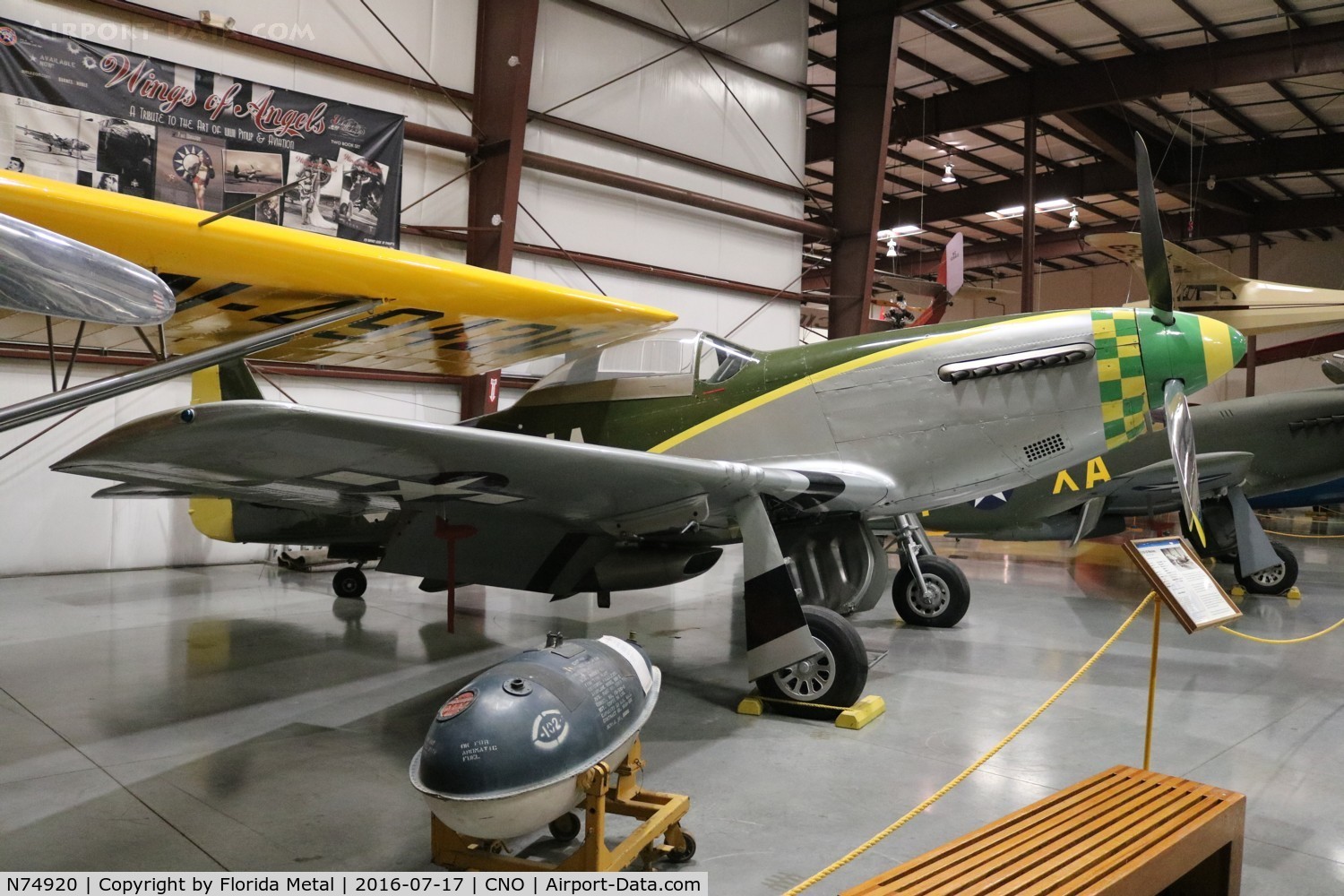 N74920, 1944 North American/aero Classics P-51D C/N 44-74910, P-51D Miss Judy