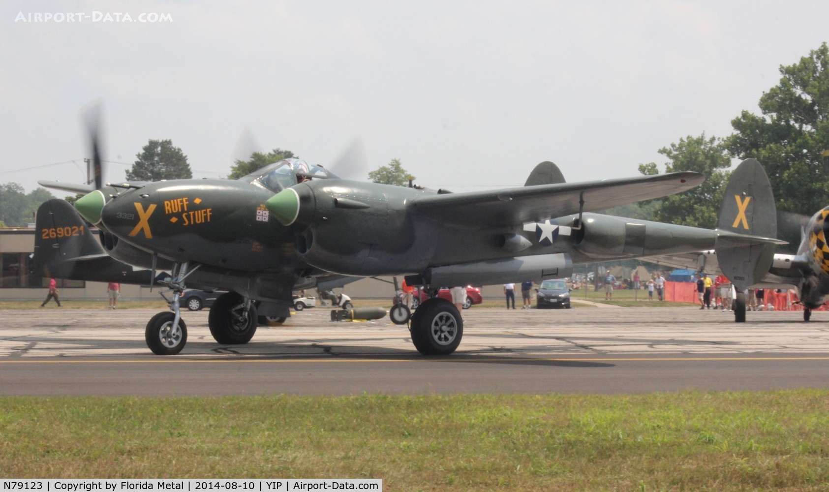 N79123, 1945 Lockheed P-38L-5 Lightning C/N 422-8235, Ruff Stuff