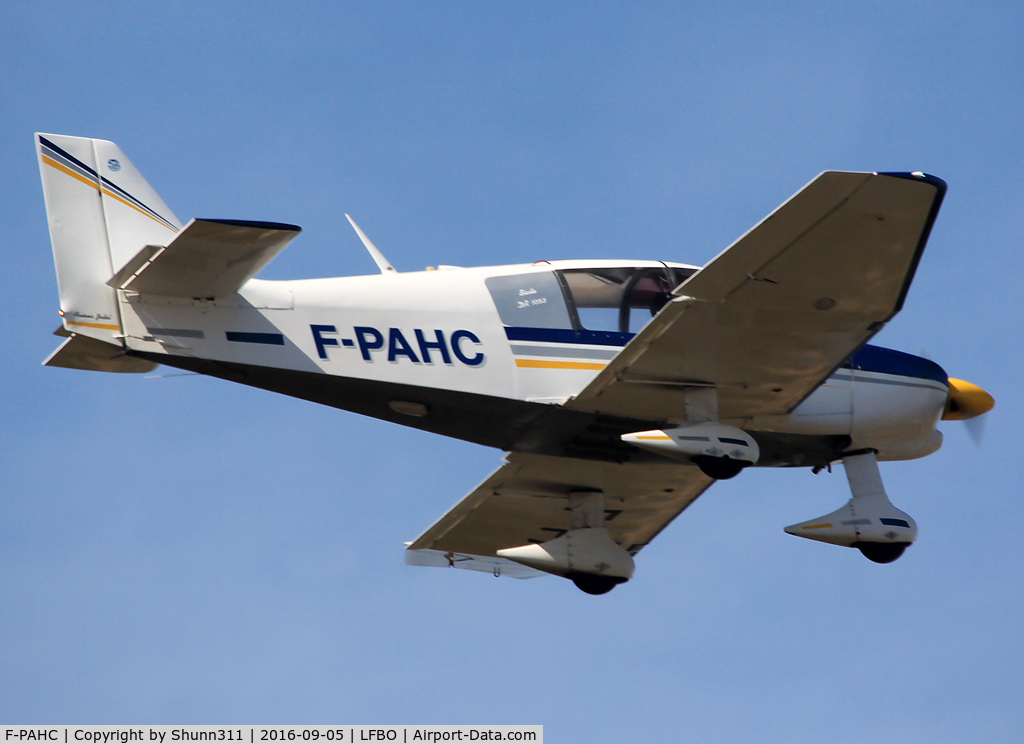 F-PAHC, 2009 Jodel DR-1053 MP C/N 943, Landing rwy 32L