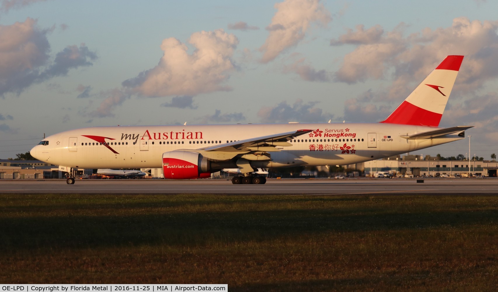 OE-LPD, 2006 Boeing 777-2Z9/ER C/N 35960, My Austrian