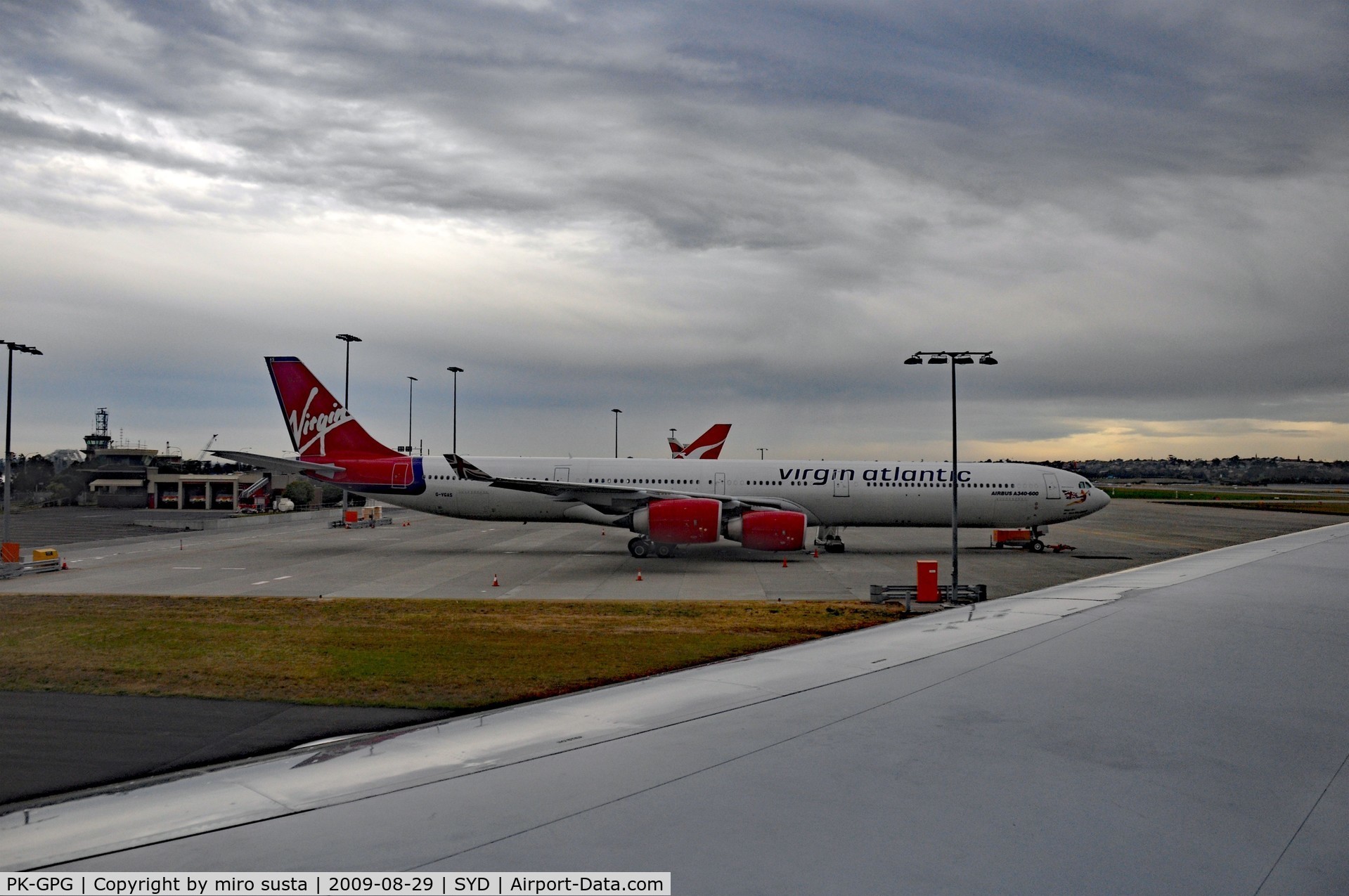 PK-GPG, 1997 Airbus A330-341 C/N 165, Virgin Airlines Airbus A340-642 Airplane, Sydney