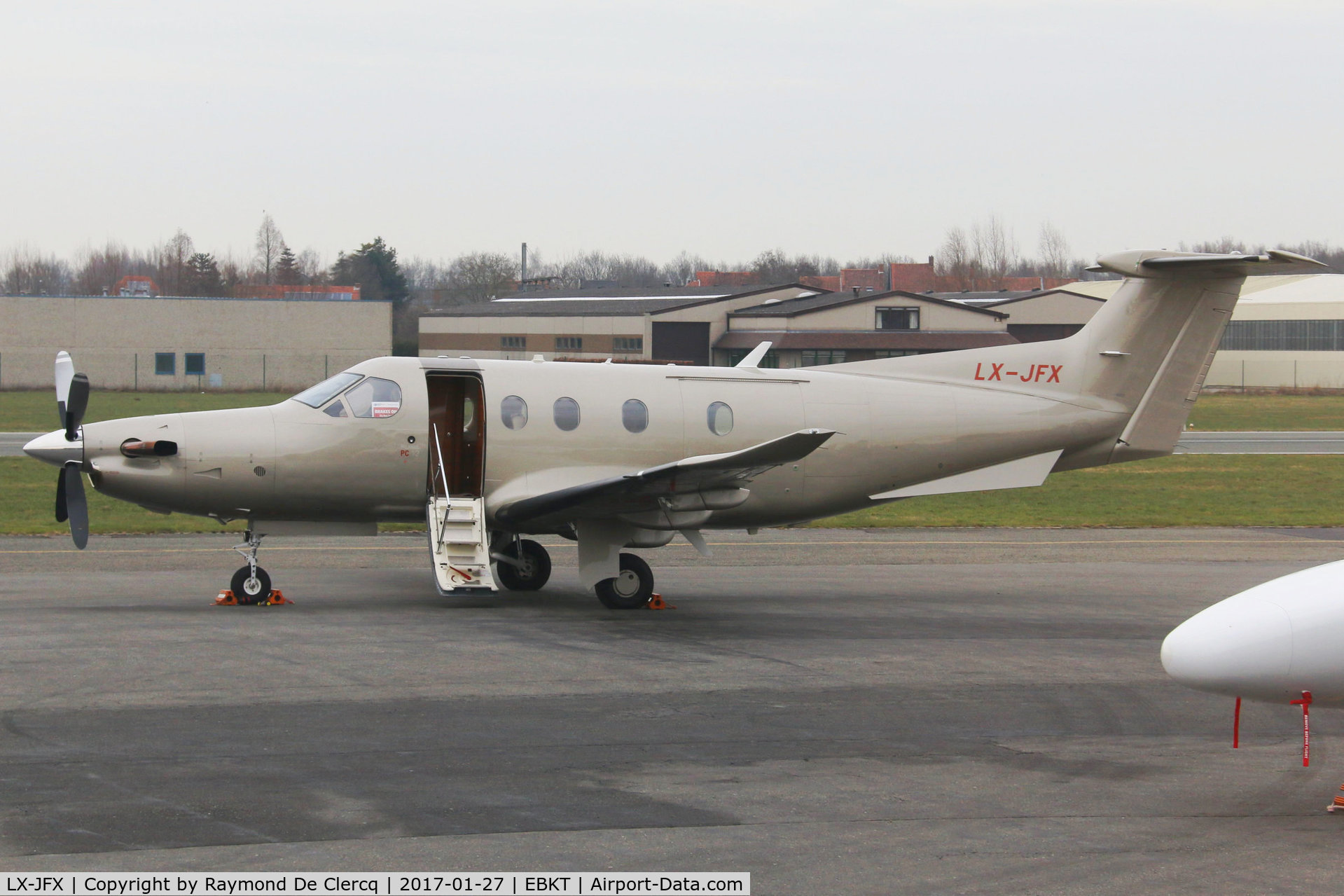 LX-JFX, 2014 Pilatus PC-12/47E C/N 1510, At Wevelgem.