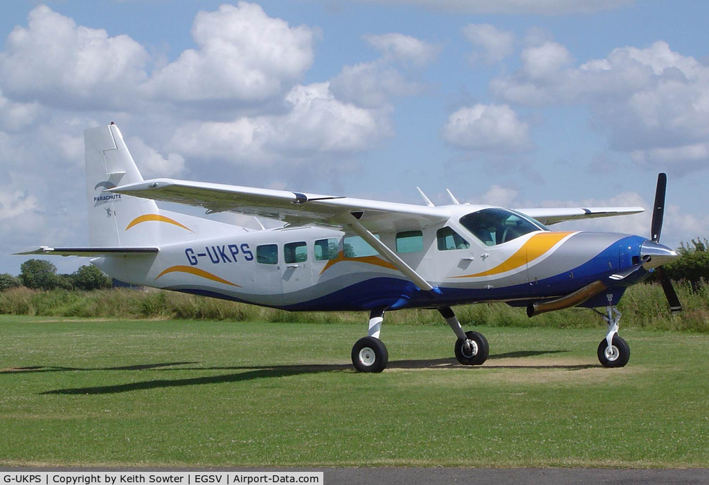 G-UKPS, 2007 Cessna 208 Caravan 1 C/N 20800423, Taken at Old Buckenham Airfield