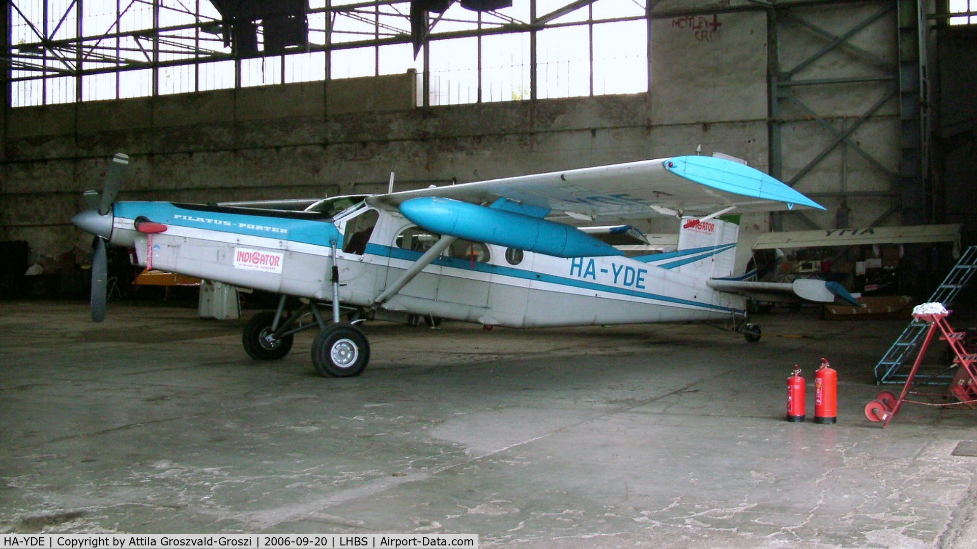 HA-YDE, 1981 Pilatus PC-6/B2-H2 C/N 814, Budaörs Airport, Hungary