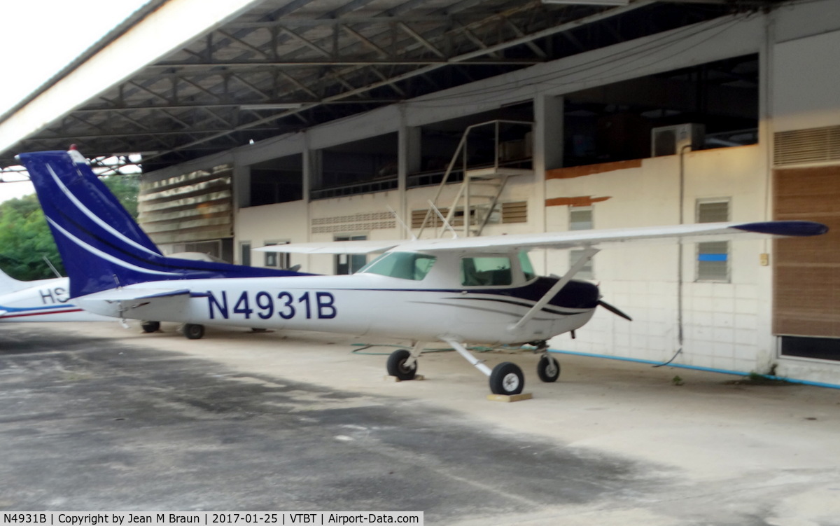 N4931B, 1979 Cessna 152 C/N 15283713, stationed in Thailand