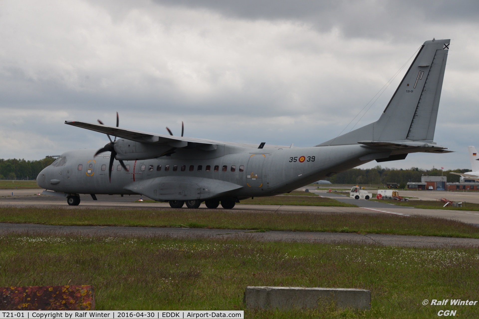 T21-01, 2001 CASA C-295M C/N EA03-02-002, CASA C-295M - AME Spanish Air Force - T21-01 35-39 - 30.04.2016 - CGN