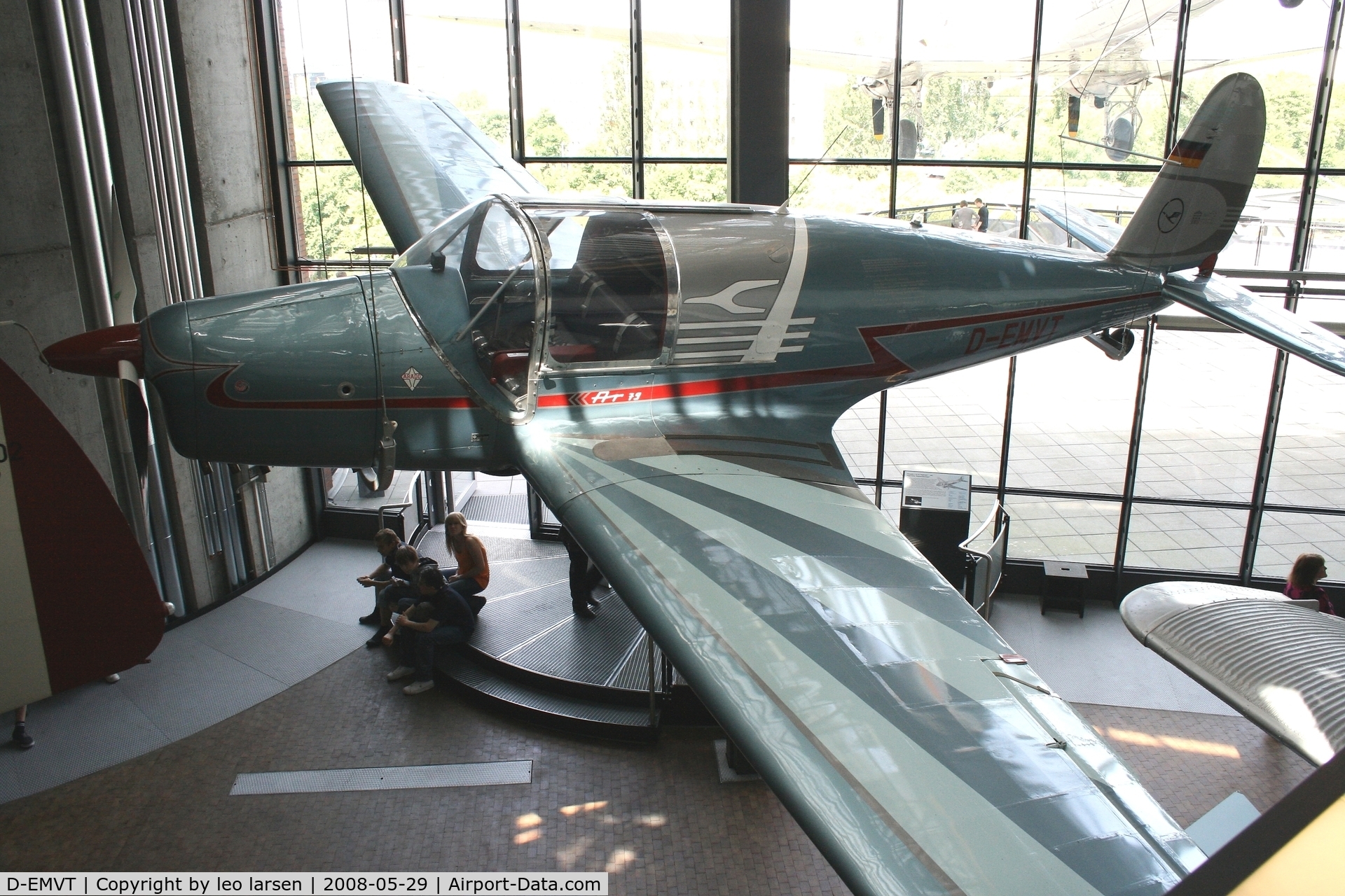 D-EMVT, 1941 Arado Ar-79B C/N 47, Technikmuseum Berlin 29.5.2008