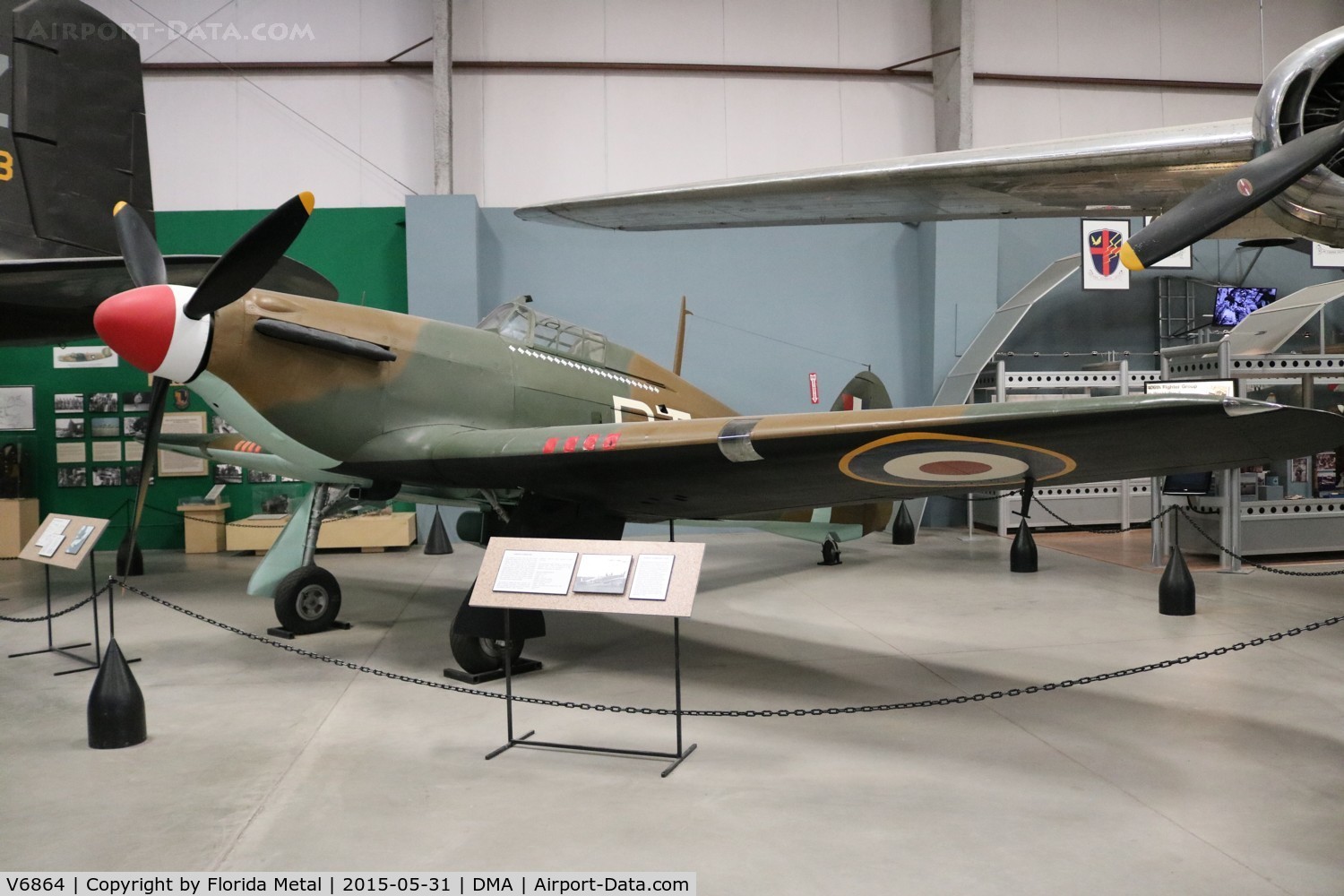 V6864, Hawker (CCF) Hurricane Mk12 C/N Not found V6864, Hurricane