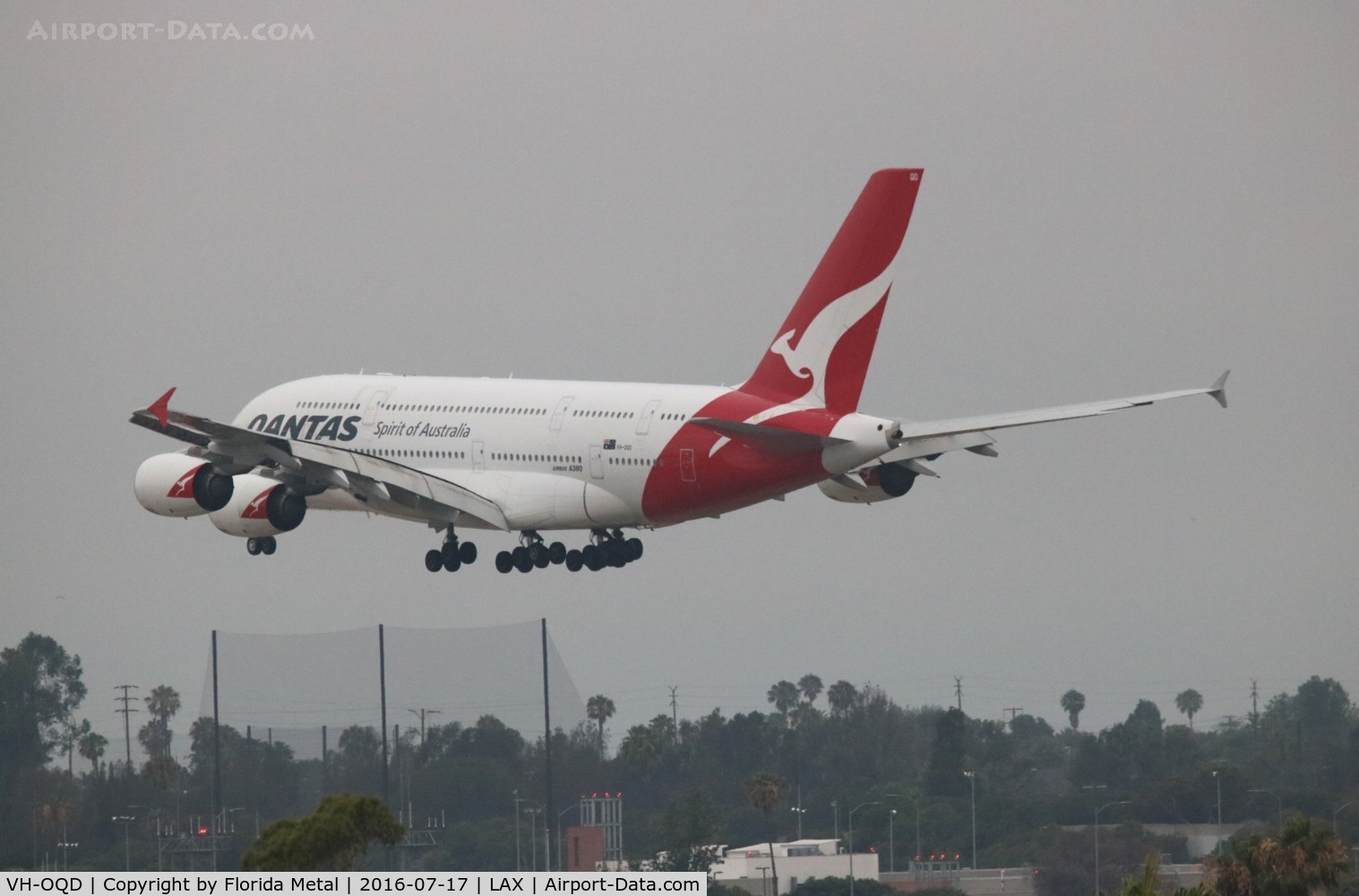VH-OQD, 2008 Airbus A380-842 C/N 026, Qantas