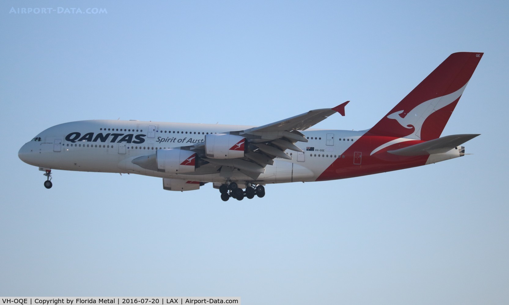 VH-OQE, 2009 Airbus A380-842 C/N 027, Qantas