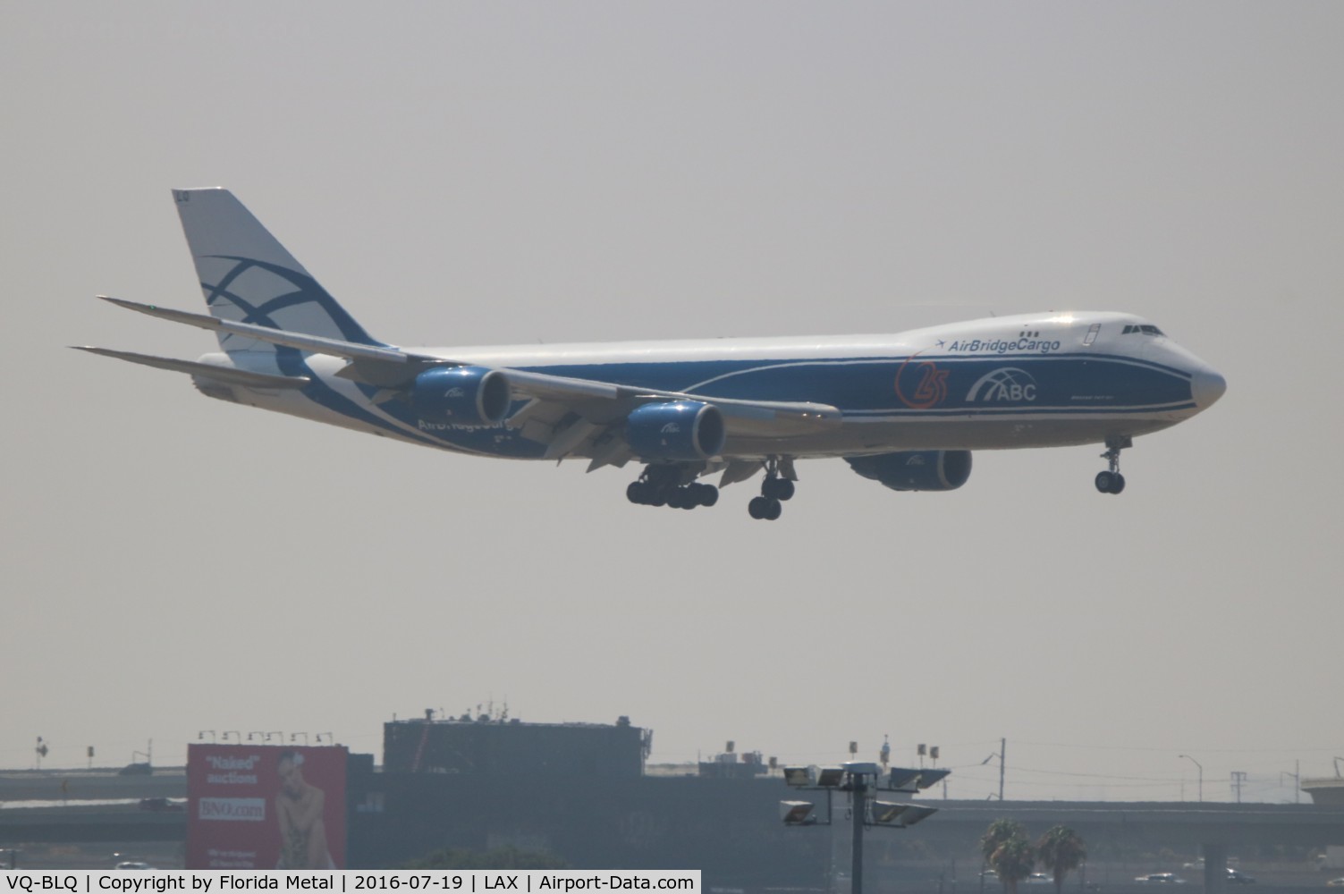 VQ-BLQ, 2011 Boeing 747-8HVF/SCD C/N 37581, Air Bridge Cargo