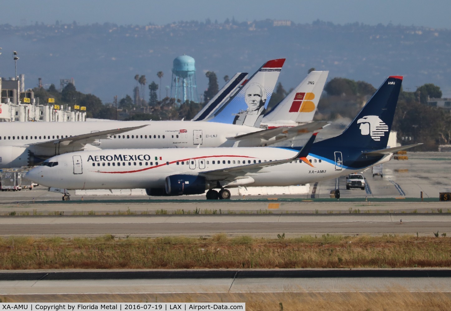 XA-AMU, 2015 Boeing 737-852 C/N 43657, Aeromexico