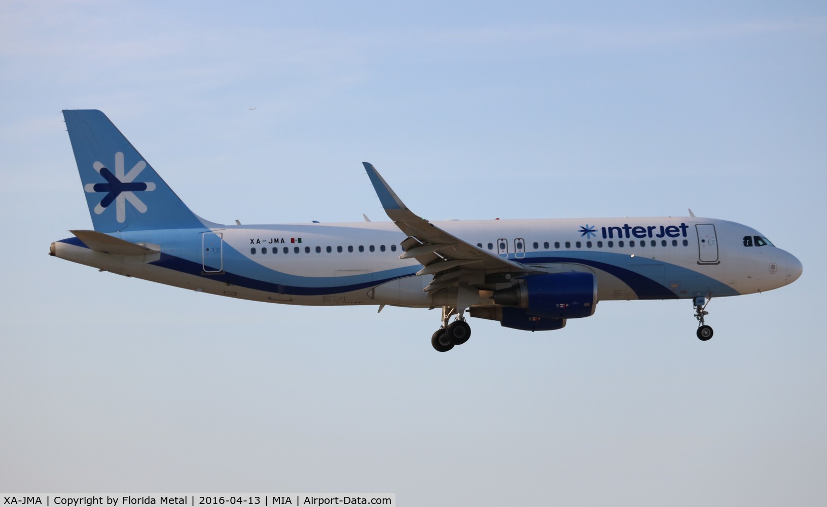 XA-JMA, 2013 Airbus A320-214 C/N 5665, Interjet