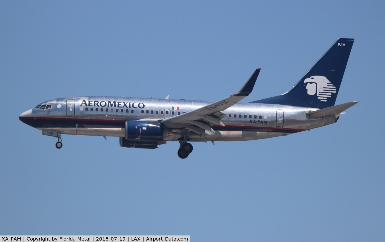 XA-PAM, 2005 Boeing 737-752 C/N 34293, Aeromexico