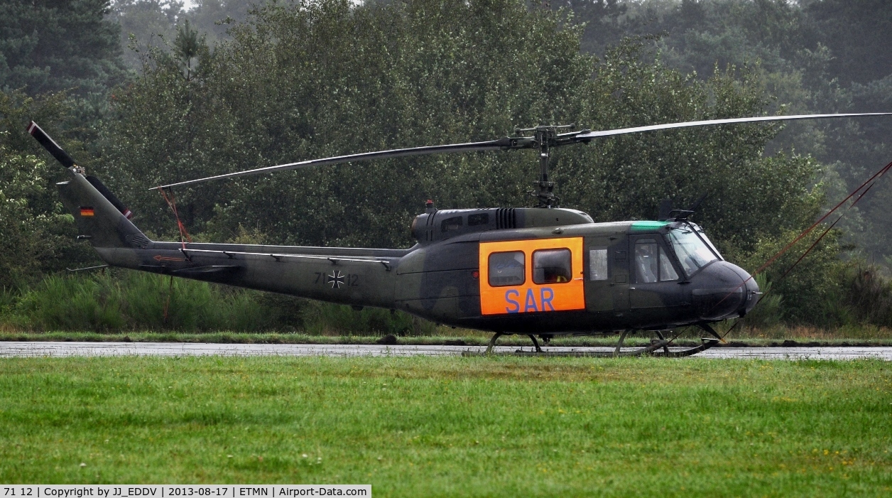 71 12, Bell (Dornier) UH-1D Iroquois (205) C/N 8172, SAR in ETMN