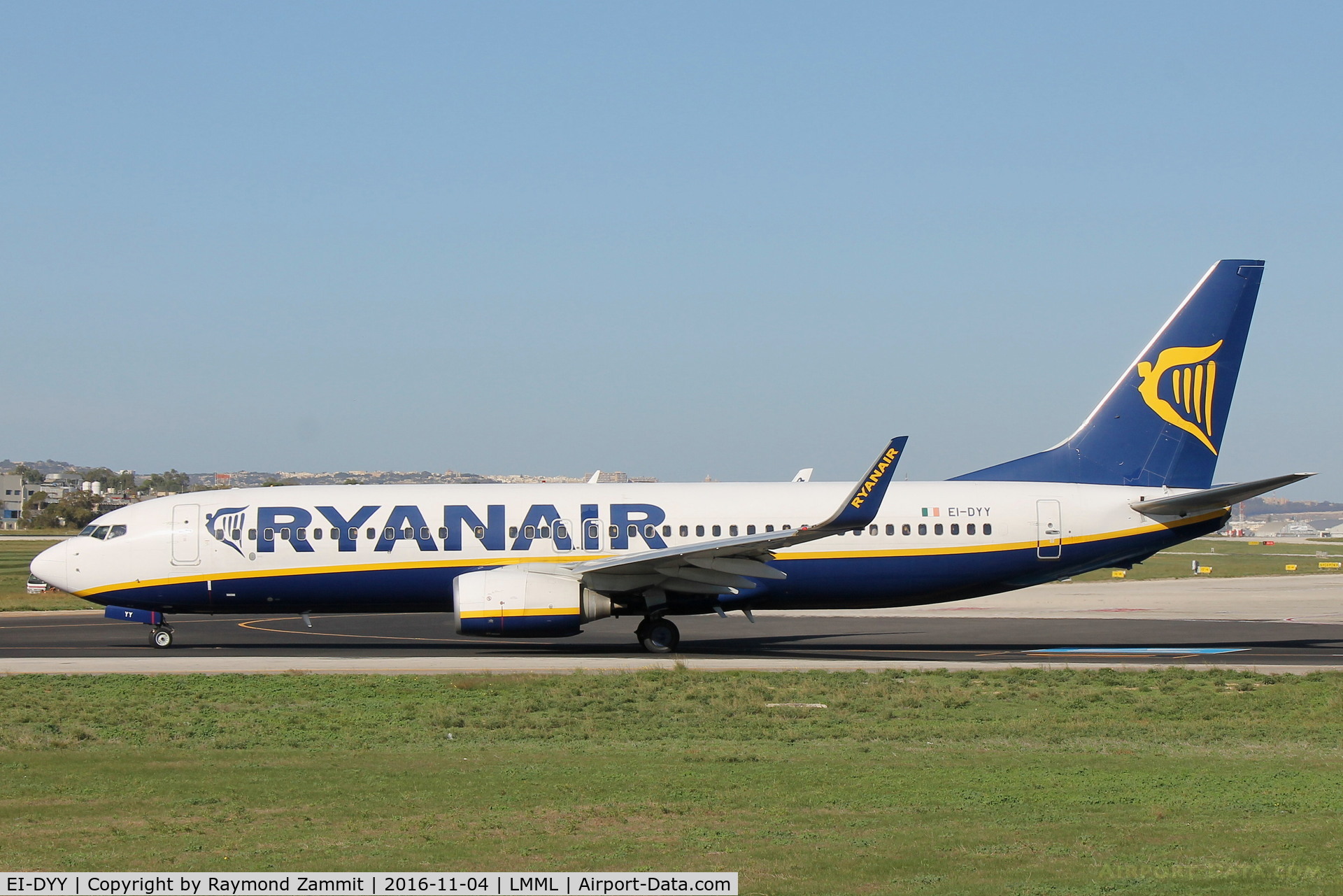 EI-DYY, 2008 Boeing 737-8AS C/N 37521, B737-800 EI-DYY Ryanair