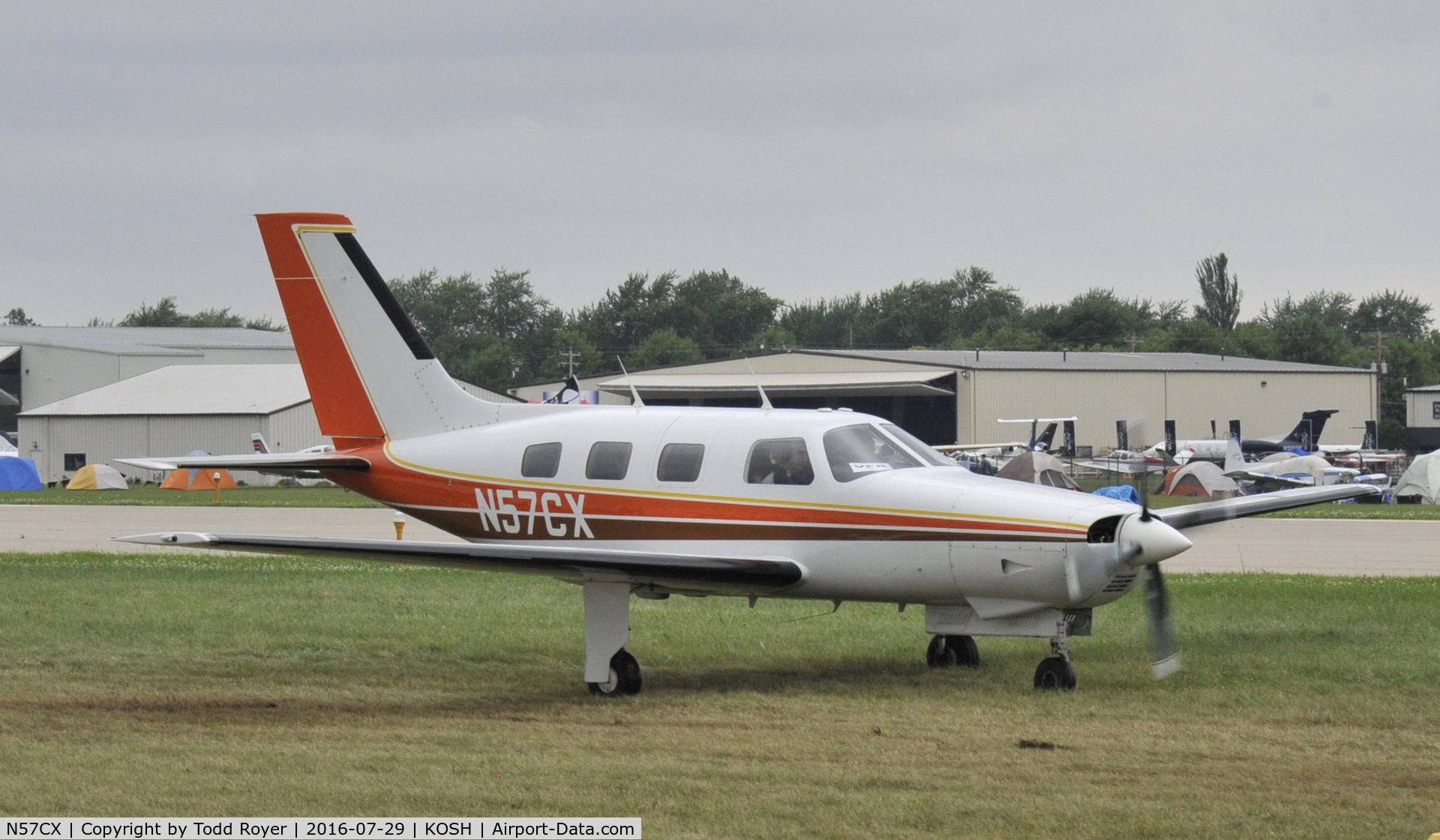 N57CX, 1985 Piper PA-46-310P Malibu C/N 46-8608013, Airventure 2016