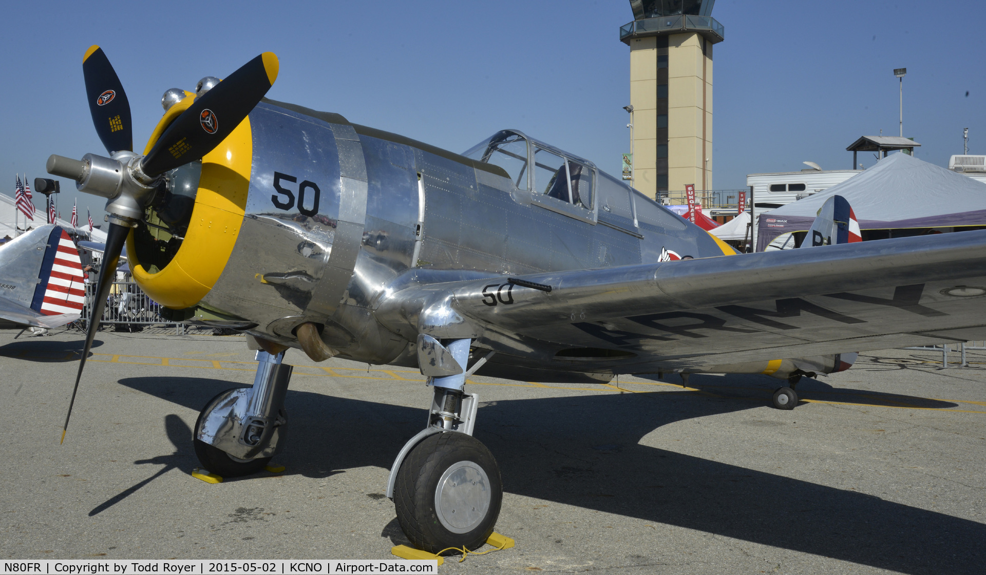 N80FR, 1939 Curtiss P-36C Hawk C/N 38-210, Planes of Fame Airshow