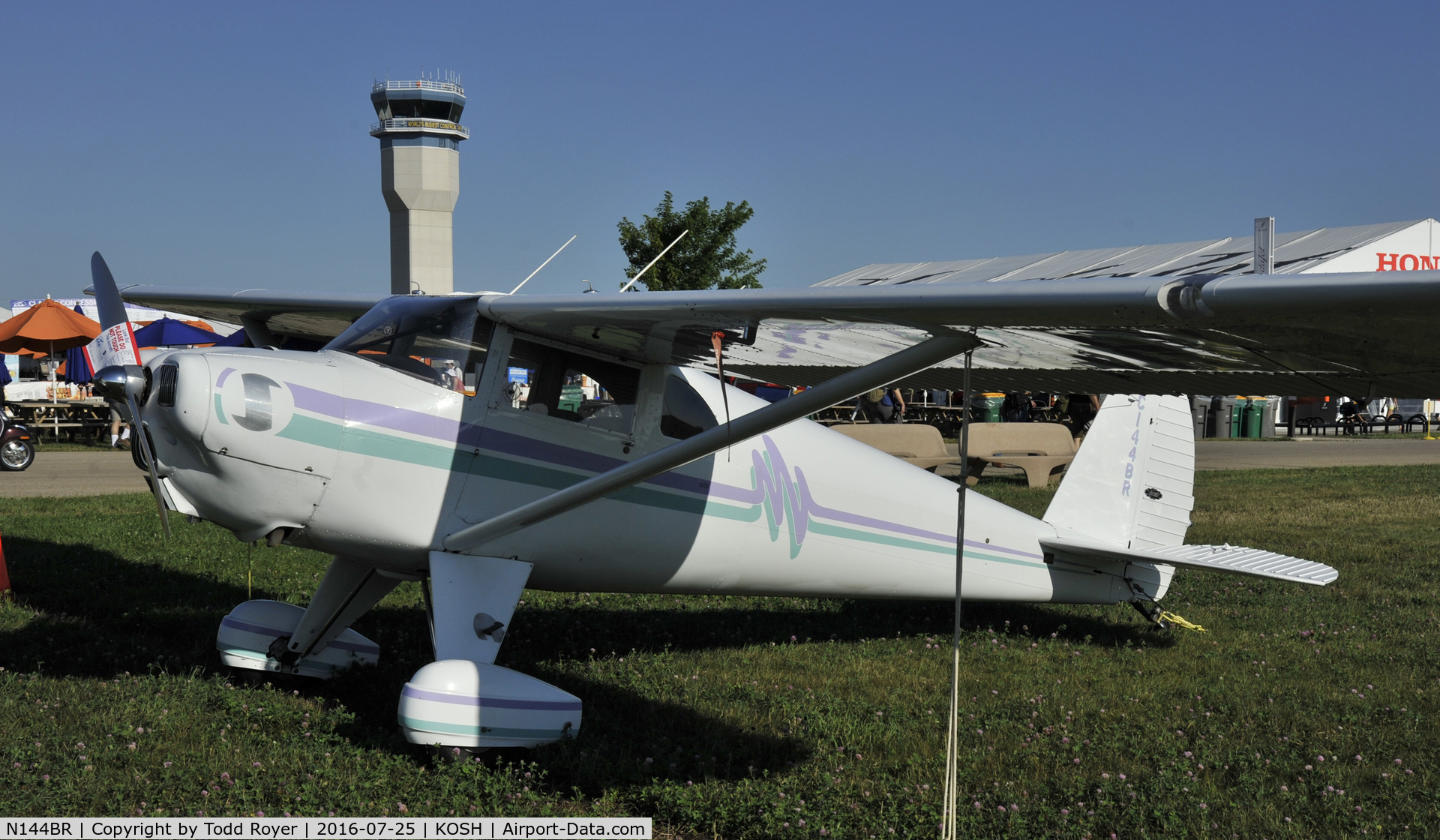 N144BR, 1946 Luscombe 8A C/N 3695, Airventure 2016