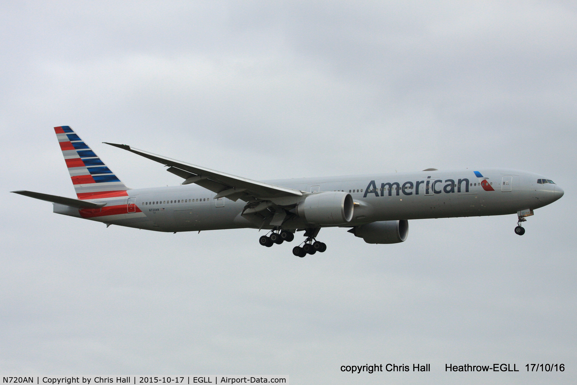 N720AN, 2013 Boeing 777-323/ER C/N 33522, American Airlines