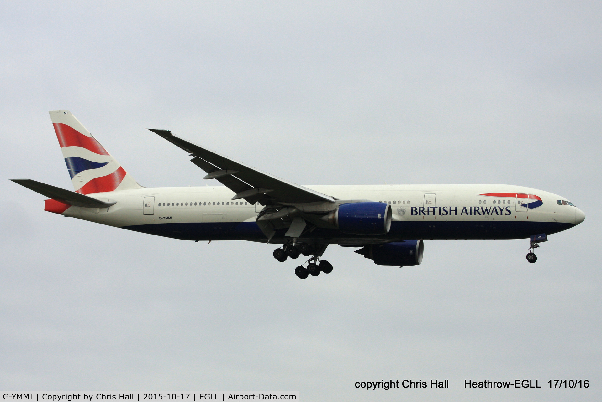 G-YMMI, 2000 Boeing 777-236 C/N 30310, British Airways