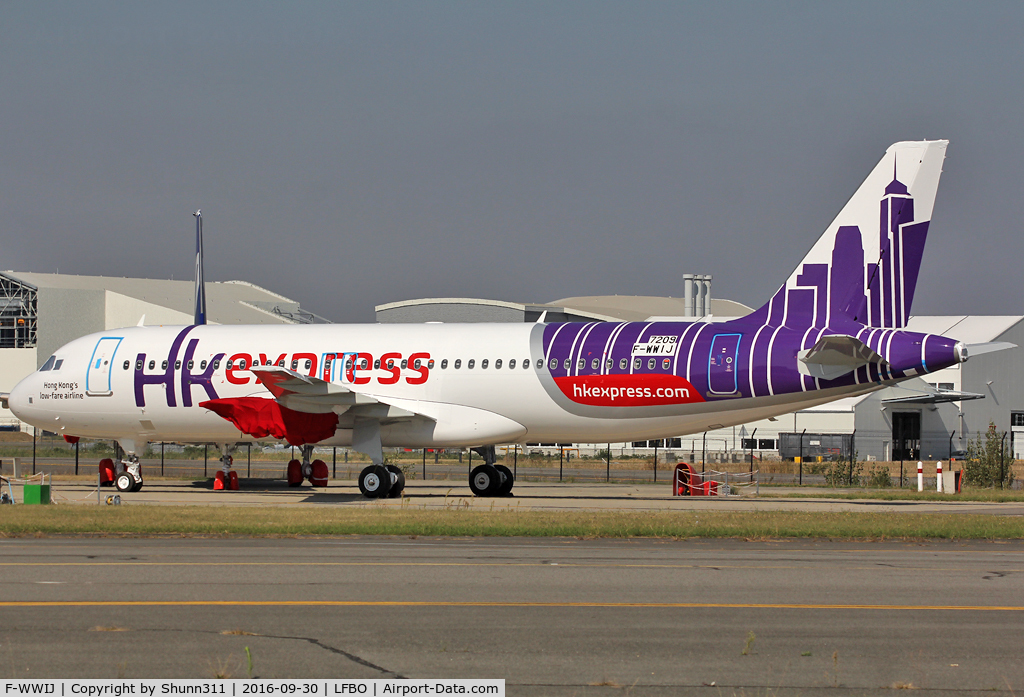 F-WWIJ, 2016 Airbus A320-271N C/N 7209, C/n 7209 - To be B-LCL