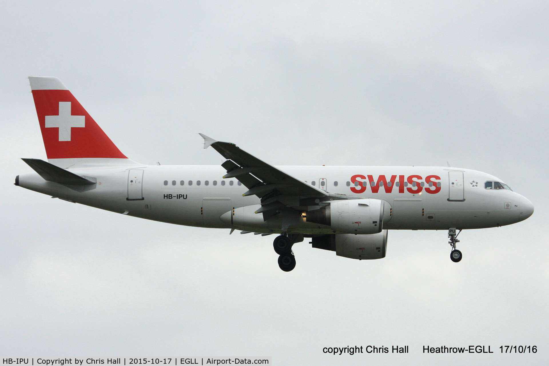 HB-IPU, 1997 Airbus A319-112 C/N 713, Swiss