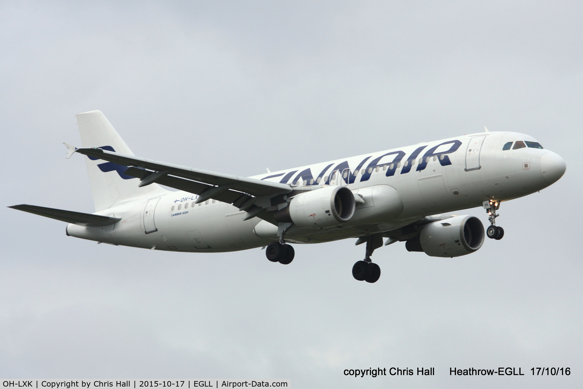 OH-LXK, 2003 Airbus A320-214 C/N 2065, Finnair