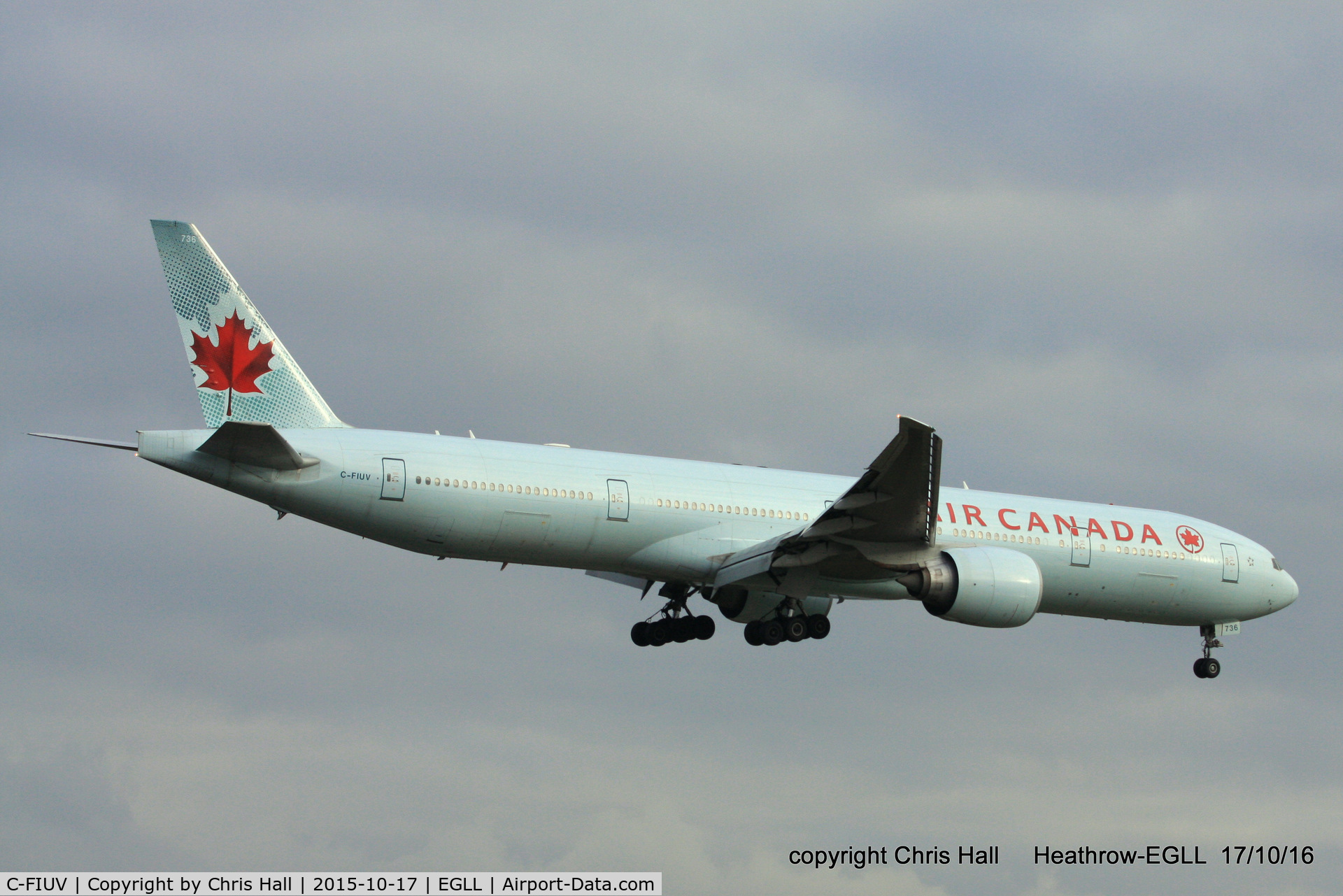 C-FIUV, 2008 Boeing 777-333/ER C/N 35248, Air Canada