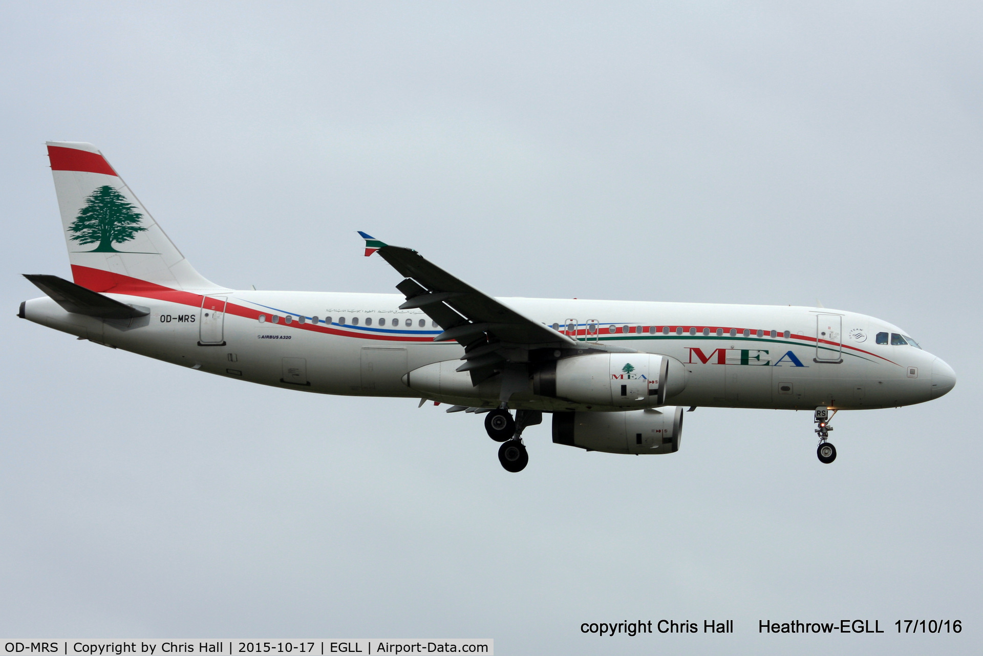 OD-MRS, 2009 Airbus A320-232 C/N 3804, MEA - Middle East Airlines