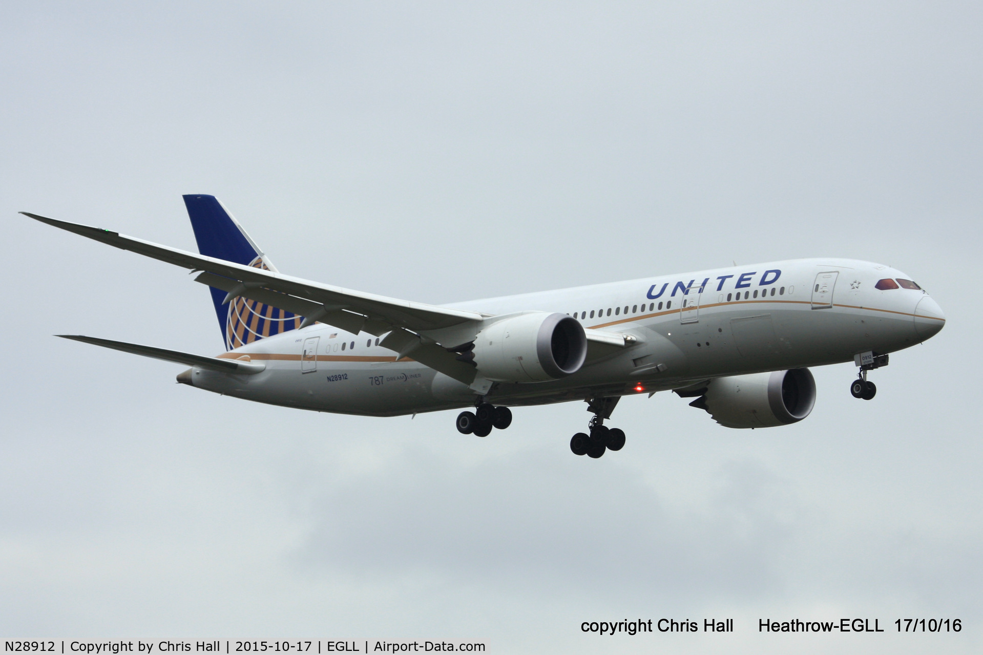 N28912, 2014 Boeing 787-8 Dreamliner C/N 34828, United