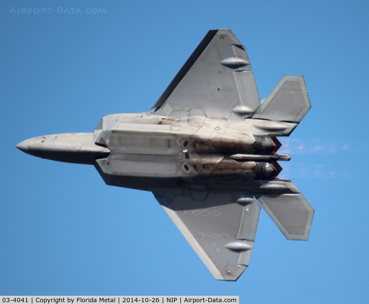 03-4041, 2003 Lockheed Martin F/A-22A Raptor C/N 4041, Raptor