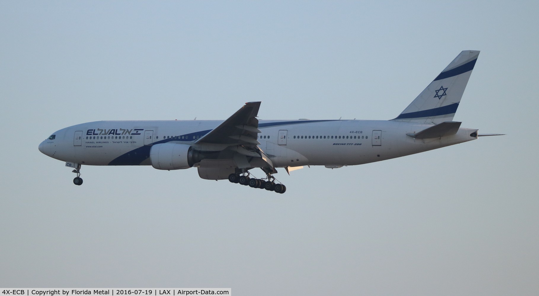 4X-ECB, 2001 Boeing 777-258/ER C/N 30832, El Al Israel